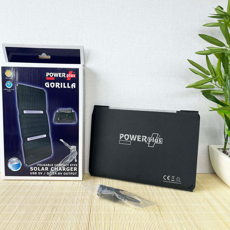 POWERplus Gorilla ETFE 20W Solar Charger for Camping & Hiking