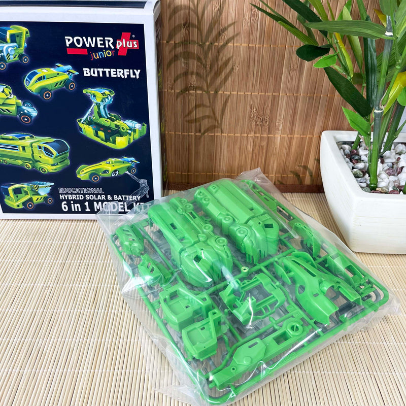 POWERplus Junior Butterfly Hybrid Solar & Battery 6 in 1 Model Kit