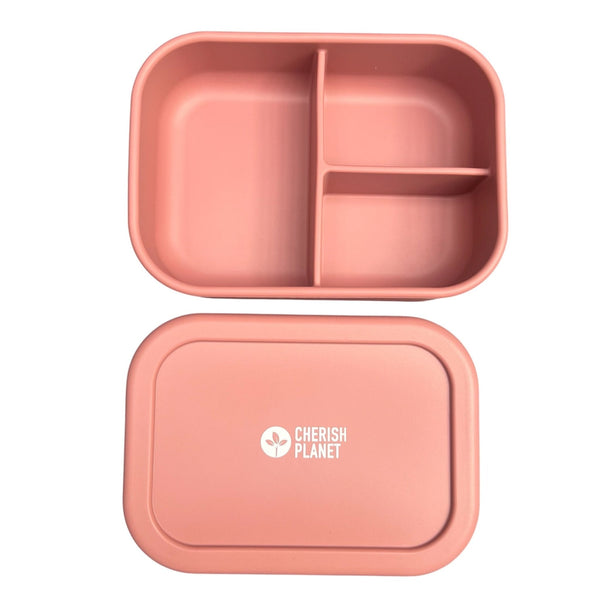 920ml Silicone Lunch Box, Leakproof Reusable Food Container