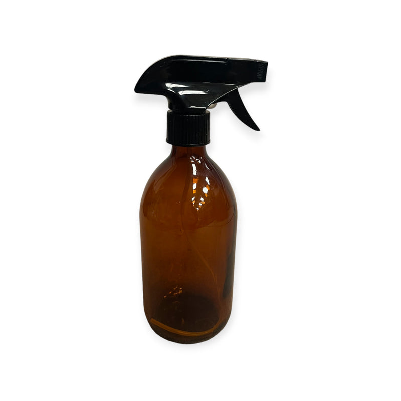 Amber Glass Reusable Spray Bottle - 500ml