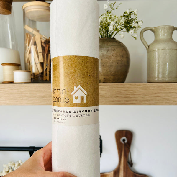 Eco-Smart Washable Bamboo Kitchen Towel