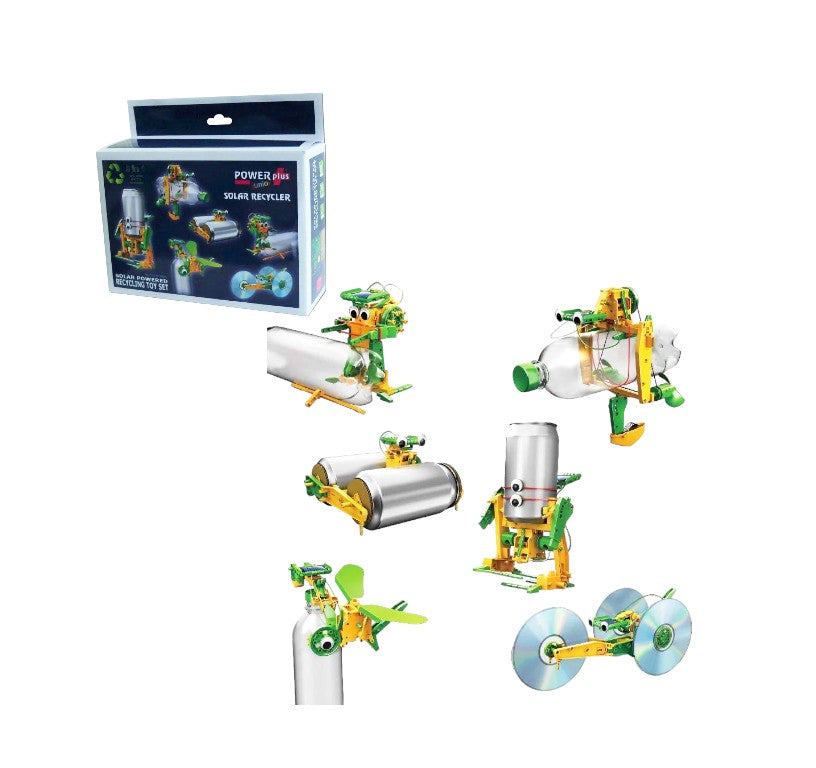 POWERplus Junior Recycler Solar Powered Recycling Toy Set