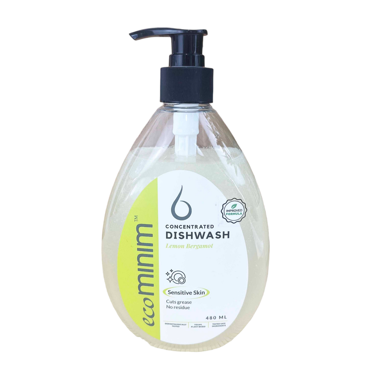 Plant-Based Organic Washing Up Liquid - Lemon & Bergamot