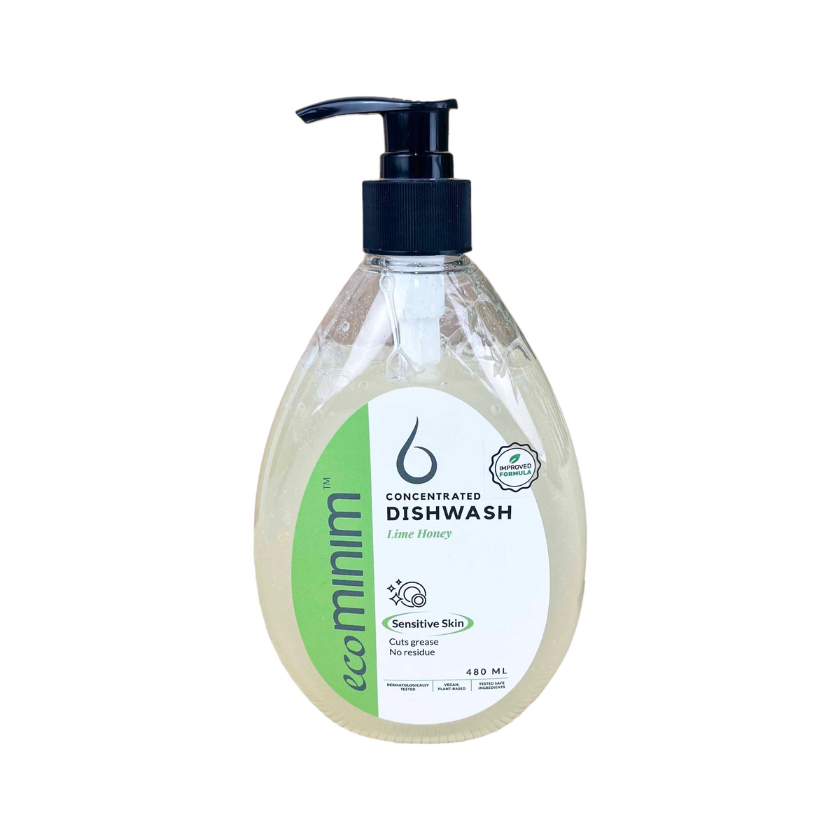Plant-Based Organic Washing Up Liquid - Lime & Honey