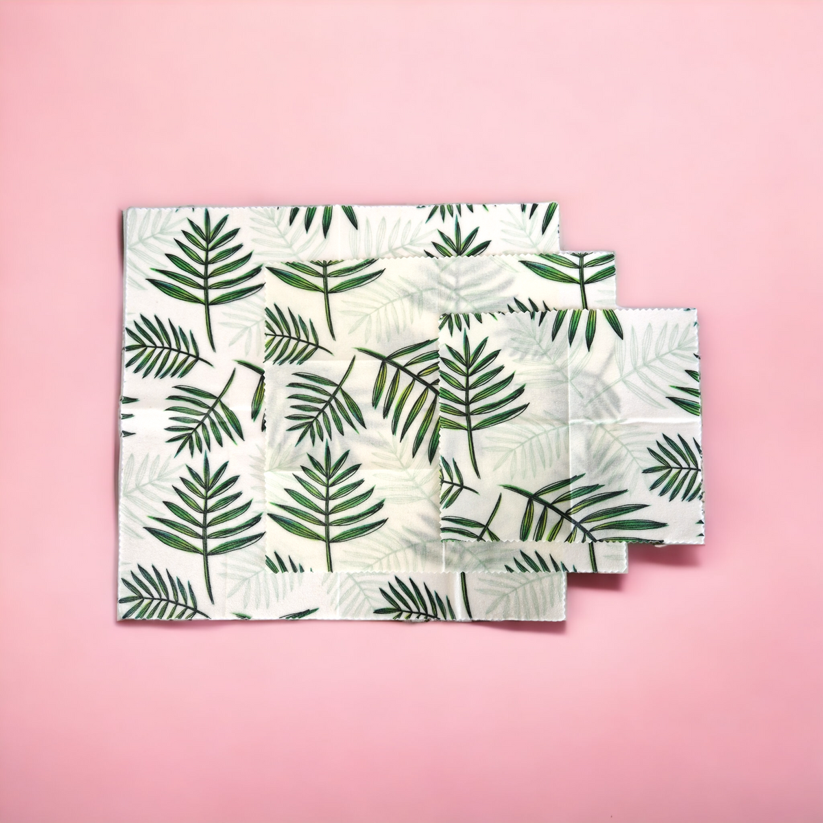 Reusable Natural Beeswax Sandwich Wrap Set