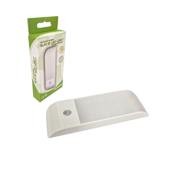 EcoSavers SlimLight - LED Rechargeable Motion Detection Light
