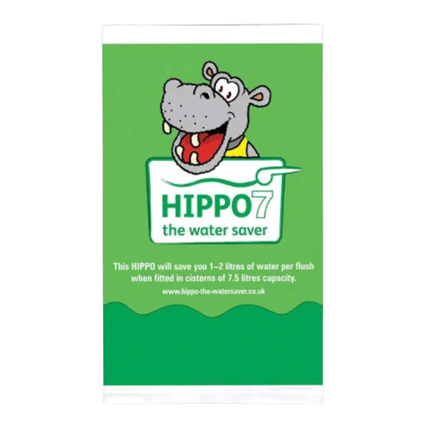 Hippo 7 Water Cistern Bag Water-Saving Flush Displacement Device