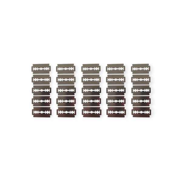 Replacement Razor Blades for Zinc Alloy Razor - 25 Pack