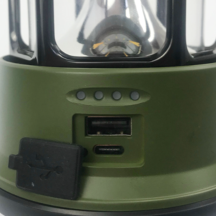 Rechargeable Portable Outdoor 8000 Lumen LED Lantern & Powerbank