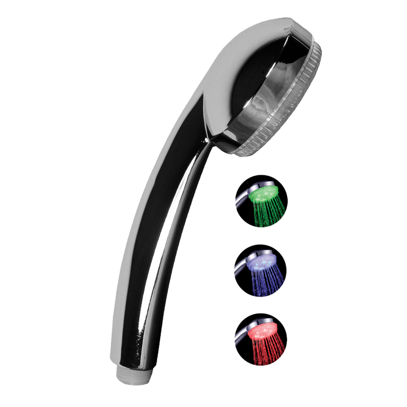 Ecosavers Water-Saving Showerhead with LED Indicator