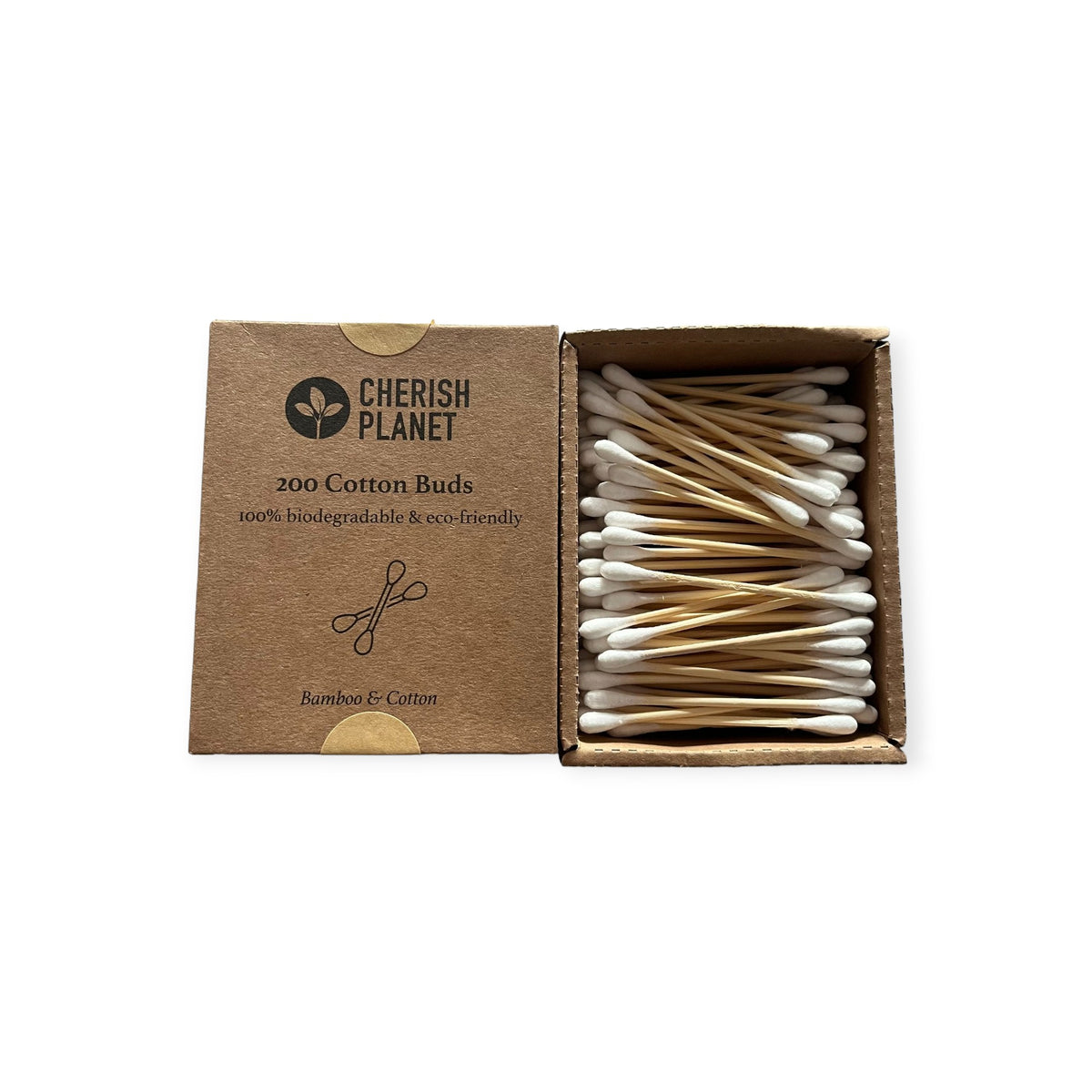 Bamboo Cotton Buds - 200 Pack