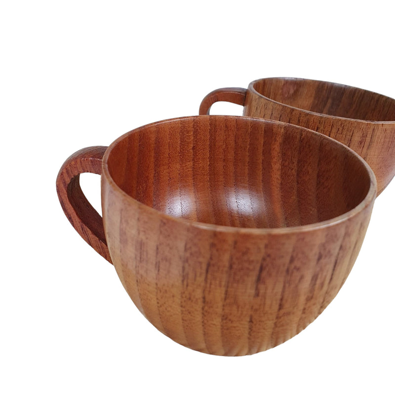 Reusable Bamboo Tea/Coffee Cups - Set of 2