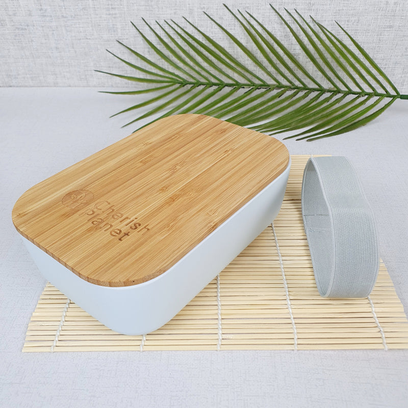 Eco Kitchen Gift Set - Bamboo Lunch Box