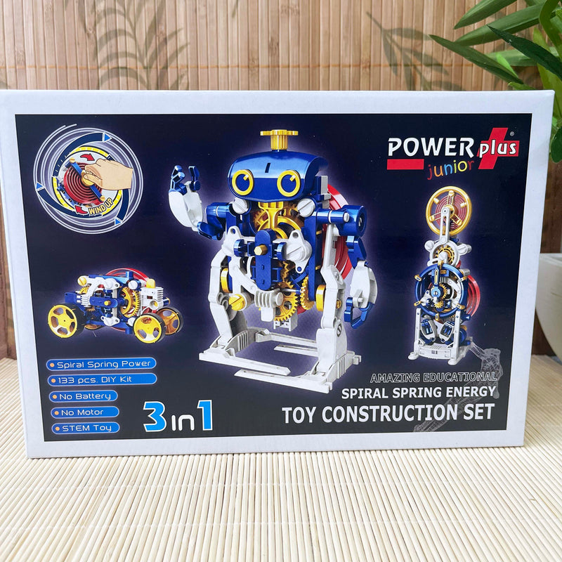 POWERplus Spiral 3-in-1 Toy Stem Construction Set