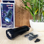 POWERplus Shark Waterproof LED Dynamo Torch & Power Bank