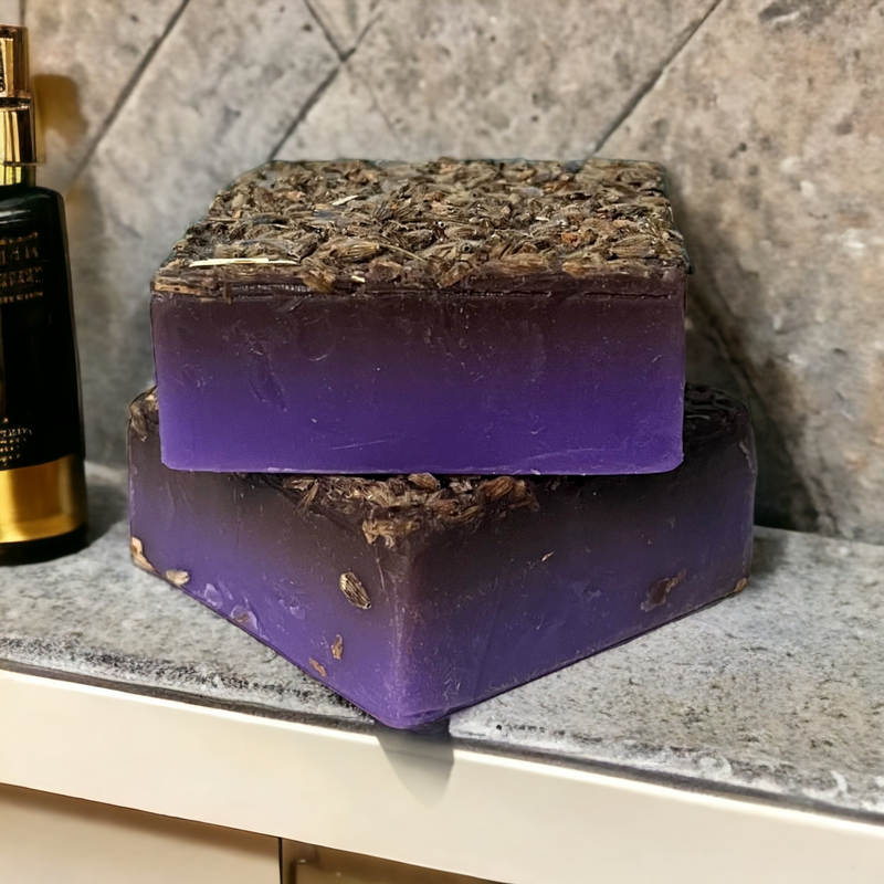 Handmade Organic Lavender Soap (110g)