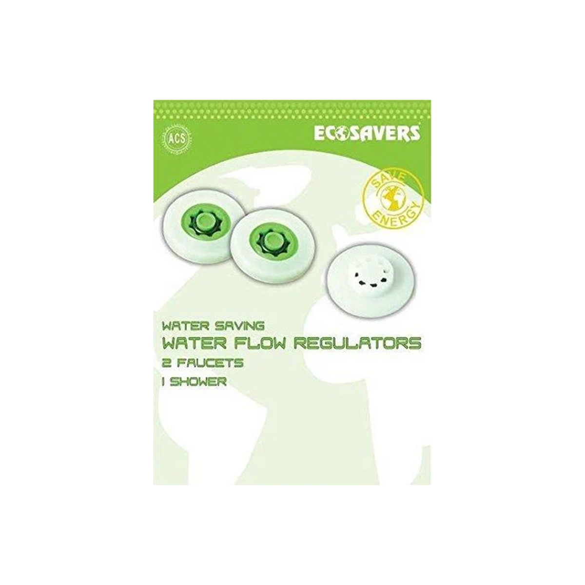 EcoSavers Water Flow Regulators (Pack of 3)